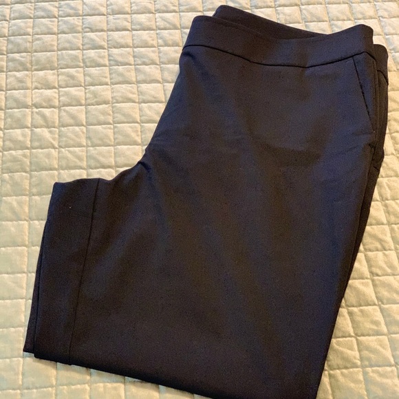 SOLD Ann Taylor Size 16 Navy Pointe Dress Pants l - Picture 2 of 7